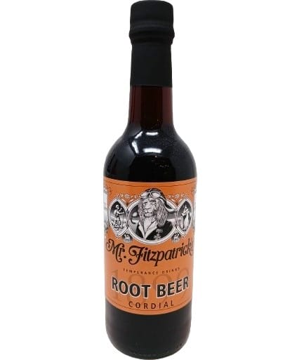 Root Beer Cordial (Mr Fitzpatrick's) 500ml | AQuarterOf Retro