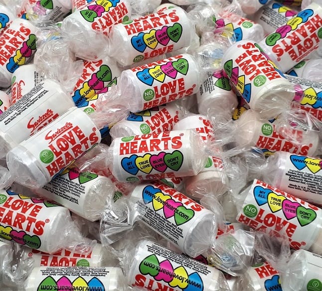 Mini Love Hearts l The Most Romantic Retro Sweets Available – A