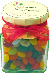 Glass Gift Jar – Gourmet Jelly Beans