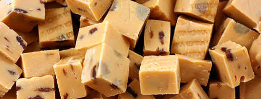 Rum and Raisin Fudge