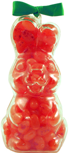 Strawberry Smoothie Gourmet Jelly Bean Bunny – Upright