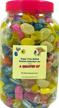 Sugar Free Sweets  Selection Jar