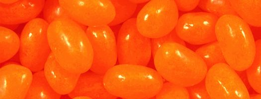 Tangerine Gourmet Jelly Beans