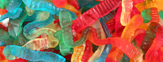 Wriggly Jelly Worms