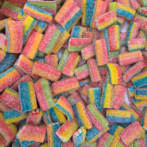 Fizzy Rainbow Bricks
