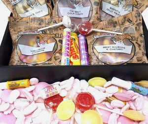 60s Decade Box of Retro Sweets (Personalised)
