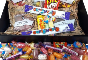 Personalised 1970s Decade Box of Retro Sweets