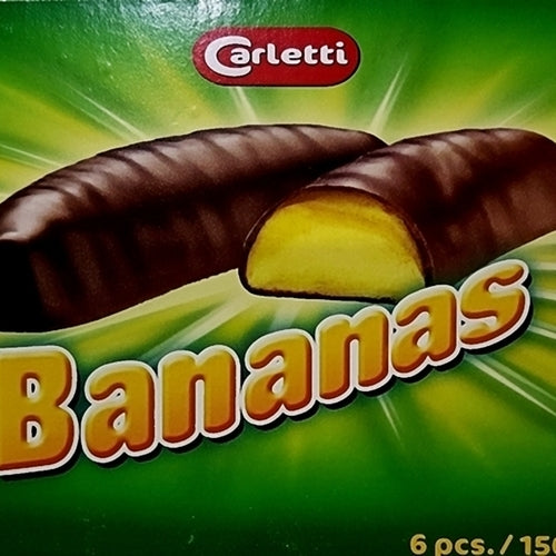 Chocolate Coated Marshmallow Bananas | AQuarterOf Retro Sweets – A