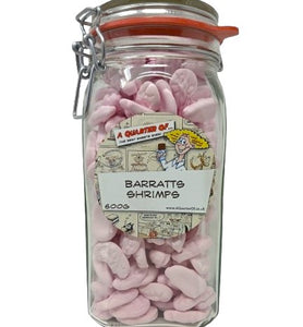 Barratts Shrimps in a Kilner Jar