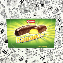 Chocolate Coated Marshmallow Bananas