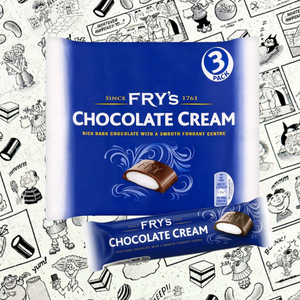 Frys Chocolate Cream (3 bars)