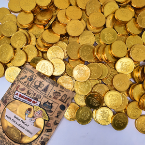 Gold Foiled Milk Chocolate Coins