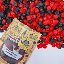 Jelly Blackberries and Raspberries