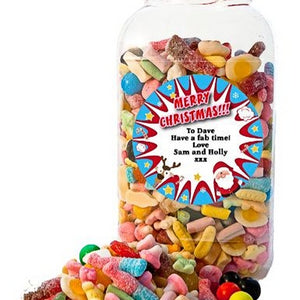 Personalised Penny Sweets Mix Jar