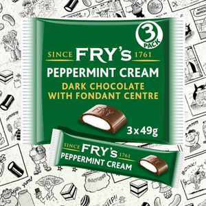 Frys Peppermint Cream (3 bars)