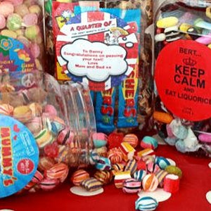 Personalised Sweets Jar of Nostalgia