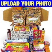 Personalised Cartoony Box Of The Best Retro Sweets Ever Personalised Cartoony Box Of The Best Retro Sweets Ever