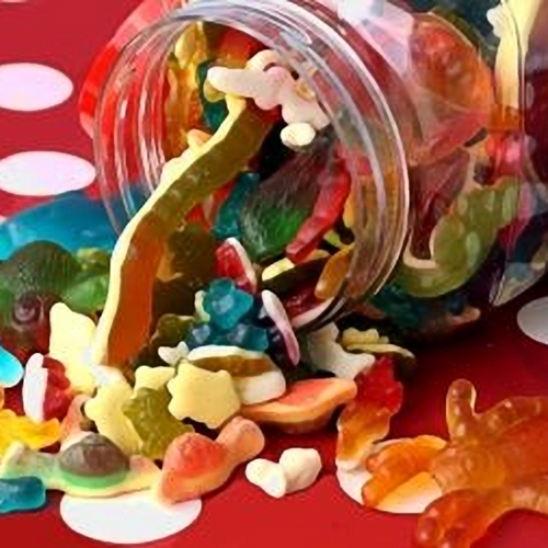 Bush Tucker Trial Selection Jar AQuarterOf Retro Sweets