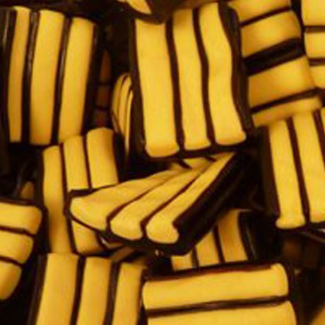 Banana Liquorice Stripes Banana Liquorice Stripes