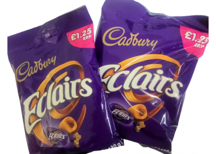 Cadbury discount chocolate eclairs