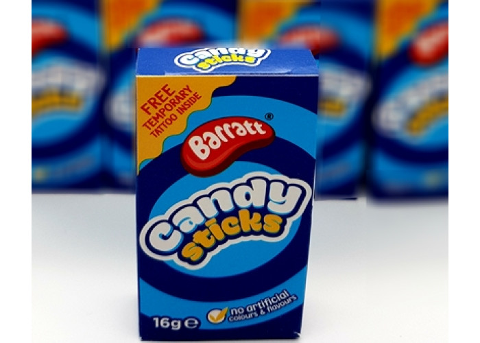 Candy Sticks: Free From Artificial Colours & Flavours