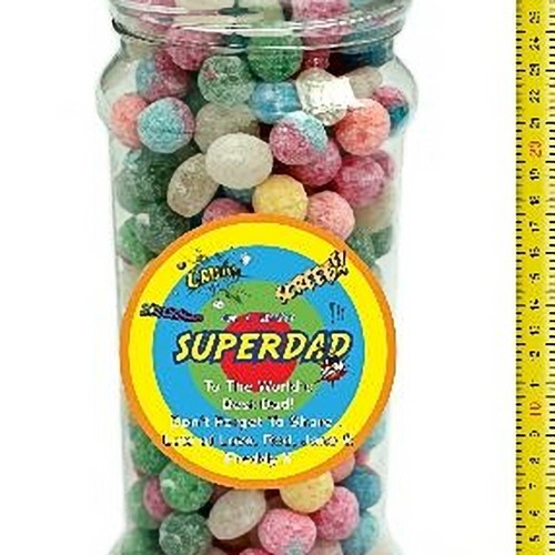 It's A Foot Of Sweets! Jumbo Sour Sweets Selection Jar