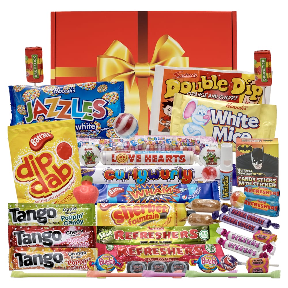 Personalised Bumper Box of the Best Retro Sweets Ever!