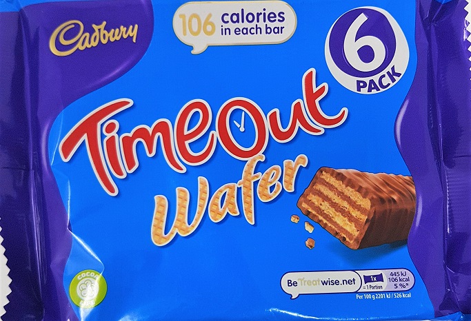 Cadburys Time Out Wafer 20g (6 pack)