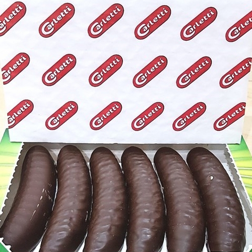 Chocolate Coated Marshmallow Bananas
