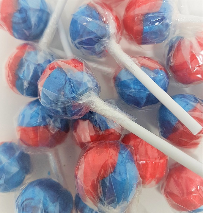 Cola and Cream Taste Twist Lollies