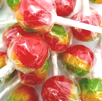 Traffic Light Lollipops