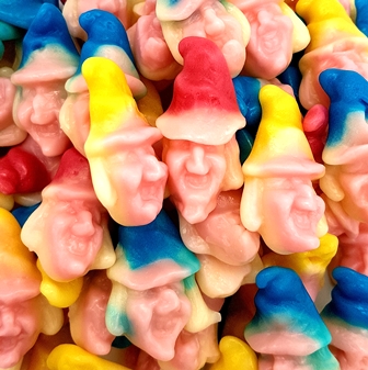 Jelly Gummy Witches Heads