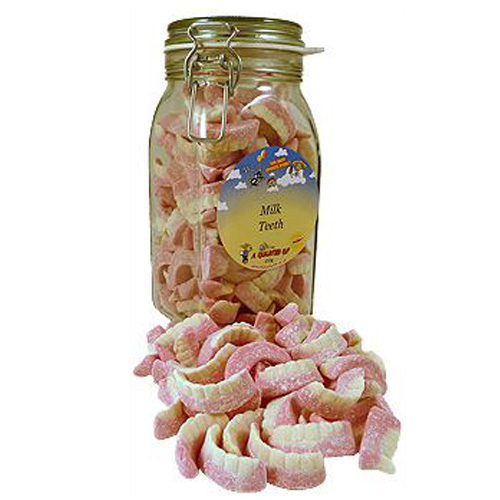 Barratts Milk Teeth in a Kilner Jar