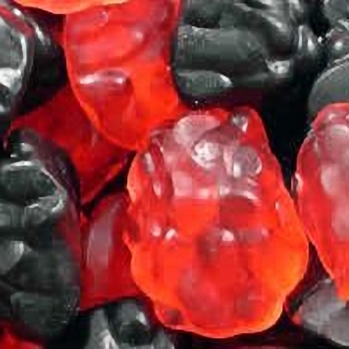 Jelly Blackberries and Raspberries