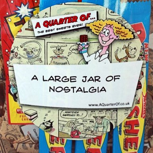 NEW - A Large PERSONALISED Jar of Nostalgia