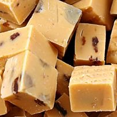 Rum and Raisin Fudge