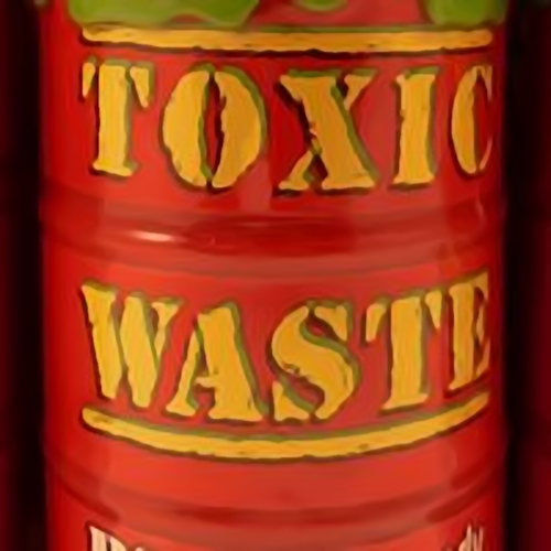 Toxic Waste Red