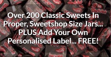 Personalised Christmas Sweet Jars