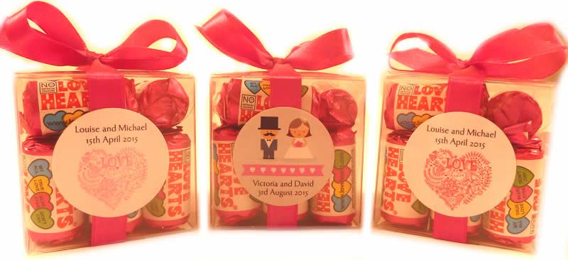 Personalised Wedding Favours